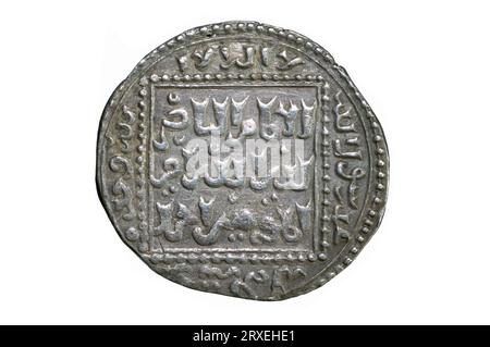 Moneta di al Kamil i Muhammad Foto Stock
