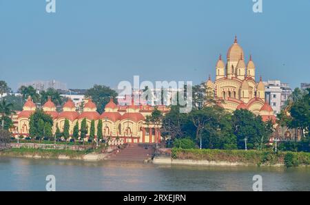 Tempio Dakshineshwar Foto Stock