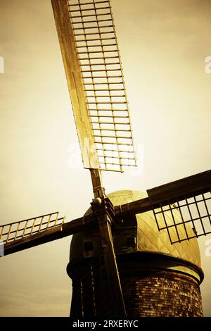 The Dutch, North, Windmill, Golden Gate Park, San Francisco, CA. Foto Stock