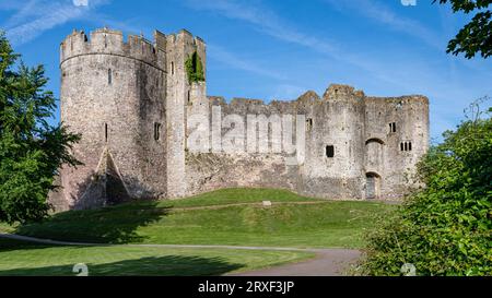 Castello di Chepstow Foto Stock