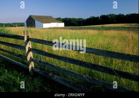 McPherson Granaio, Gettysburg National Military Park, Pennsylvania Foto Stock
