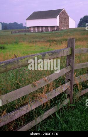 McPherson Granaio, Gettysburg National Military Park, Pennsylvania Foto Stock