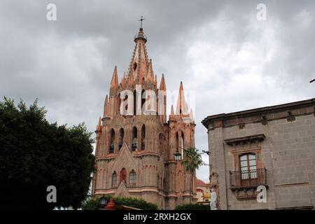 Chiesa di San Miguel Allende Guanajuato Messico Foto Stock
