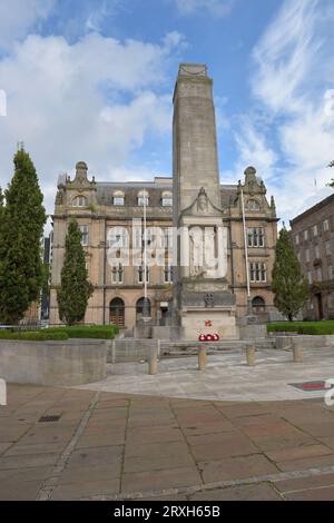 Il Cenotafio, Preston Lancashire Foto Stock