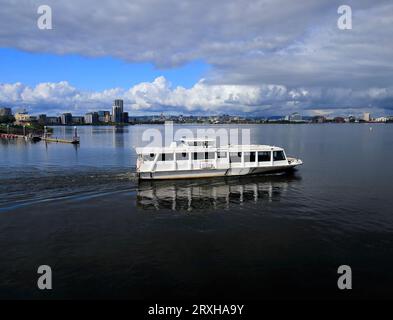 L'Enterprise of Cardiff Tour Boat, Cardiff. Presa nel settembre 2023 Foto Stock