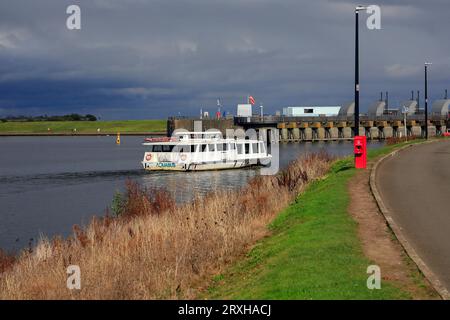 L'Enterprise of Cardiff Tour Boat, Cardiff. Presa nel settembre 2023 Foto Stock