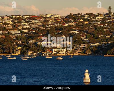 Sydney Australia / il sobborgo di Sydney Harbour di Vaucluse a Sydney Australia. Foto Stock