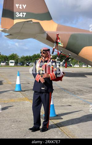 Royal Jordanian Air Force Piper a RIAT, 2015. Foto Stock