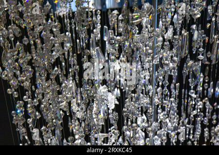 Vista dei cristalli - dettaglio, primo piano Foto Stock