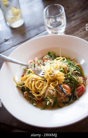 Spaghetti alla testa Gurnards in Cornovaglia Foto Stock
