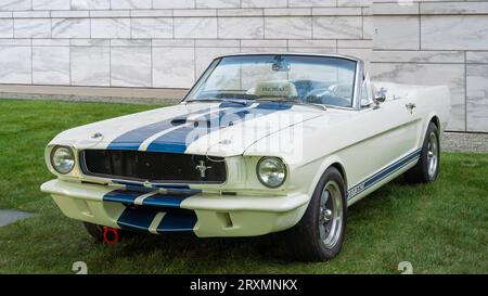 DETROIT, mi/USA - 23 SETTEMBRE 2023: Una Ford Mustang GT 350, Detroit Concours 'd Elegance. Foto Stock