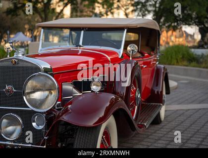 DETROIT, mi/USA - 23 SETTEMBRE 2023: Una Cadillac V-16 del 1931, Detroit Concours 'd Elegance. Foto Stock