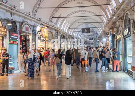 Il Grand Bazaar di Istanbul in Turchia Foto Stock