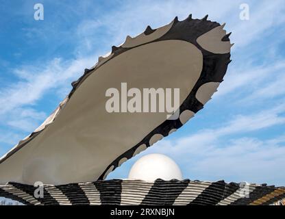 Pearl Monument, Doha, Qatar Foto Stock