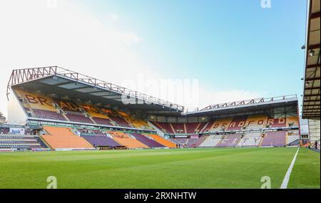 Bradford, Regno Unito. 26 settembre 2023. Vista generale all'interno dello stadio durante la partita Bradford City AFC contro Middlesbrough FC Carabao Cup, terza giornata all'Università di Bradford Stadium, Bradford, Regno Unito il 26 settembre 2023 credito: Every Second Media/Alamy Live News Foto Stock