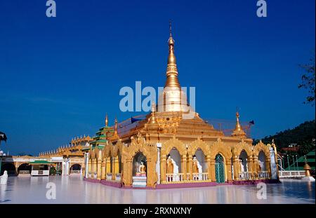 Tempio, Kawthaung, Birmania, Myanmar Foto Stock