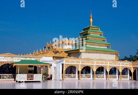 Tempio, Kawthaung, Birmania, Myanmar Foto Stock