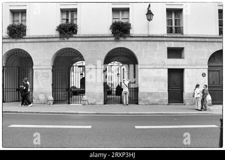 Desideroso di essere dentro Foto Stock