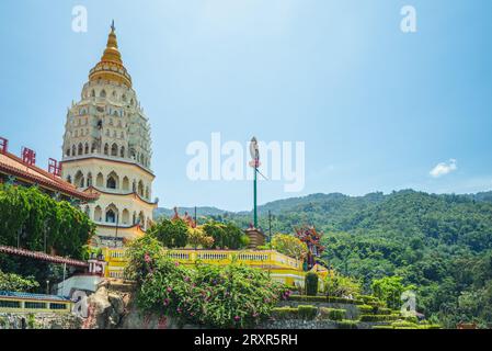 19 agosto 2018: Tempio di Kek Lok si, un tempio buddista situato a Air Itam, Penang, Malesia. È anche il più grande del paese. Il costrutto Foto Stock