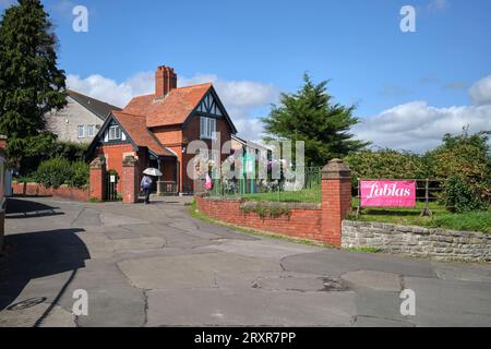 Fablas Ice Cream Cafe Penarth South Wales UK Foto Stock