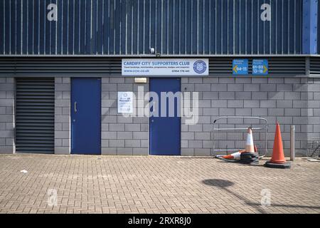 Supporters Club al Cardiff City Stadium di Cardiff South Wa;es UK Foto Stock