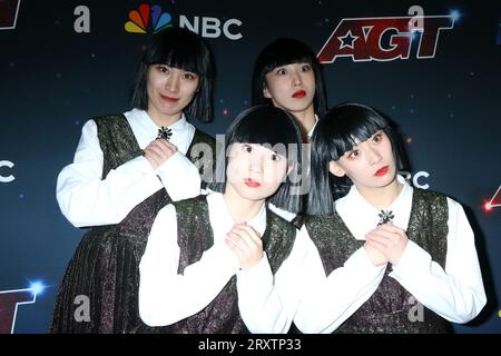 LOS ANGELES - SEP 26: Avantgardey at the America's Got Talent Season 18 finale Live Show Red Carpet presso l'Hotel Dena il 26 settembre 2023 a Pasadena, CALIFORNIA Foto Stock