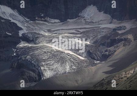 Le remote e spettacolari montagne di Fann, parte del Pamir-Alay occidentale, Tagikistan, Asia centrale, Asia Foto Stock