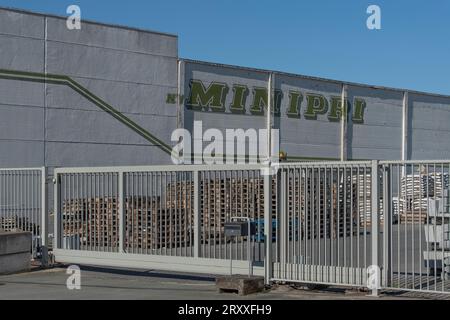 Mini negozio fai-da-te Alveringem Foto Stock