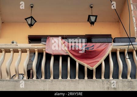 Pristina, Kosovo. Novembre 2017. La capitale del Kosovo si prepara a celebrare il decimo anniversario dell'indipendenza Foto Stock