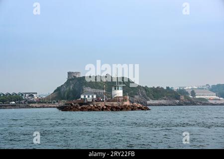 Mount Batten Breakwater Plymouth Foto Stock