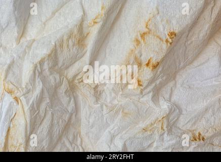 macchie di caffè su carta, consistenza, sfondo. Foto di alta qualità Foto Stock