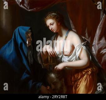 Philip van Dijk - Giuditta con la testa di Holofernes Foto Stock