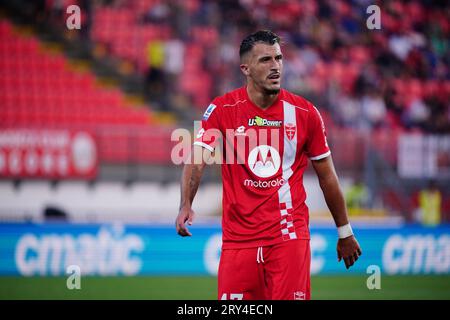 Monza, Italia. 28 settembre 2023. Dany Mota (AC Monza) durante l'AC Monza vs Bologna FC, partita di calcio di serie A A Monza, Italia, settembre 28 2023 crediti: Agenzia fotografica indipendente/Alamy Live News Foto Stock