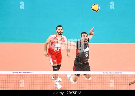 Burutay Subasi (Turchia). Campionato del mondo di pallavolo 2022. Foto Stock