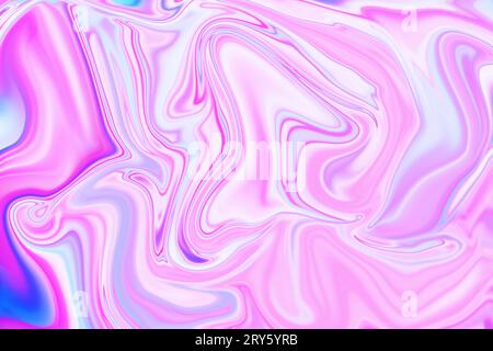 cattura l'essenza dell'arte e della tecnologia attraverso un pattern astratto liquida e allure in un pattern astratto liquida con un'arte multicolore digitale b Foto Stock