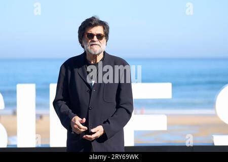 29 settembre 2023, Madrid, Madrid, Spagna: Victor Erice ha partecipato al "Cerrar los ojos" e al Donostia Award Photocall durante il 71° Festival internazionale del cinema di San Sebastian al Palazzo Kursaal il 29 settembre 2023 a Donostia / San Sebastian, Spagna (Credit Image: © Jack Abuin/ZUMA Press Wire) SOLO PER USO EDITORIALE! Non per USO commerciale! Foto Stock