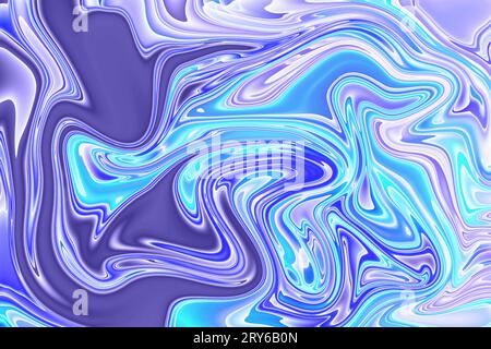 un'esplorazione artistica della bellezza dinamica dell'arte creativa e della tecnologia astratta, sfondo di vernice multicolore, texture acrilica con motivo in marmo Foto Stock