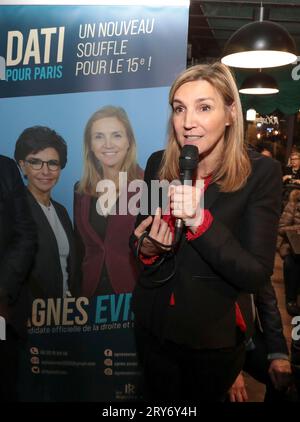 AGNES EVREN POLITICO FRANCESE Foto Stock