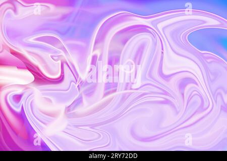 texture dinamica con sfondo liquido in carta da parati astratta, grafica digitale con illustrazione organica fluida, acqua liscia, colori brillanti, a. Foto Stock