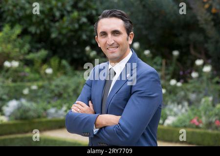 JULIEN AUBERT POLITICO FRANCESE Foto Stock