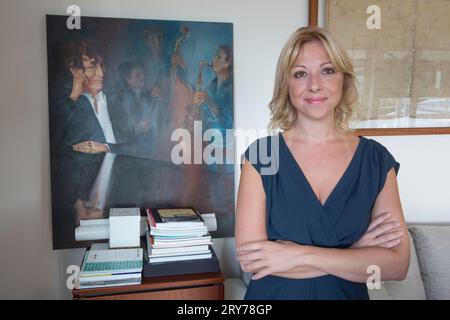 FLORENCE PORTELLI POLITICO FRANCESE Foto Stock