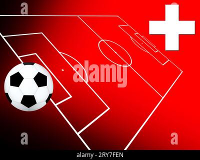 Calcio svizzero Foto Stock