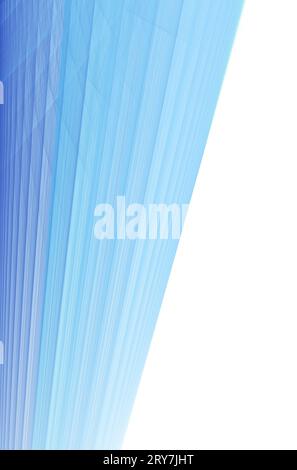 Luce di sfondo blu Foto Stock