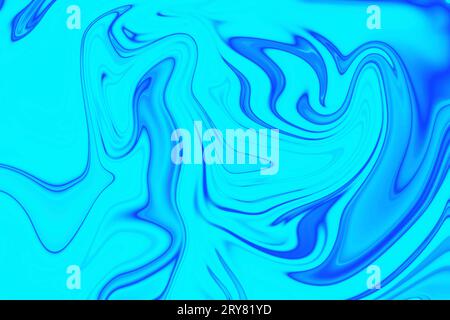 la bellezza vibrante dei colori vorticosi e delle texture fluide in uno sfondo liquido astratto Foto Stock