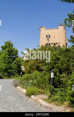 Roseburg vicino a Ballenstedt, sulle montagne Harz Foto Stock
