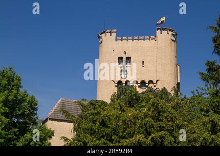 Roseburg vicino a Ballenstedt, sulle montagne Harz Foto Stock