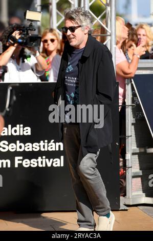 Aidan Gillen bei der Ankunft am Hotel Maria Cristina auf dem 71. Internationalen Filmfestival San Sebastian / Festival Internacional de Cine de San Sebastián. San Sebastian, 29.09.2023 Foto Stock