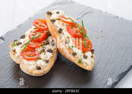 Pane con cottage Foto Stock