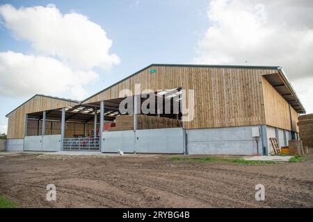 moderno edificio agricolo Foto Stock