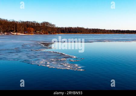 Tramonto sul lago Ontario... Foto Stock